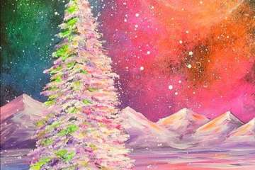 Glowing Winter Galaxy - Pasadena