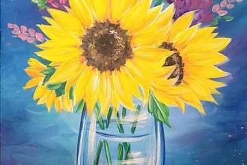 Vibrant Fresh Sunflower Field - Pearland