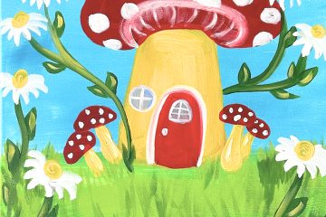 Mushroom Cottage Dreams