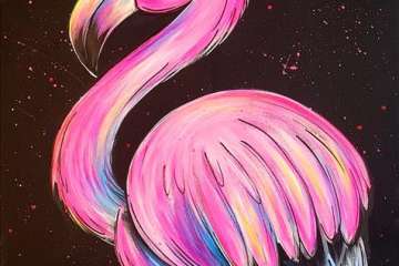 The Glowing Flamingo - Family Fun - Baytown