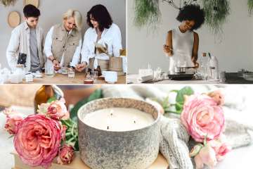 Fun Candle Making Party in Dallas