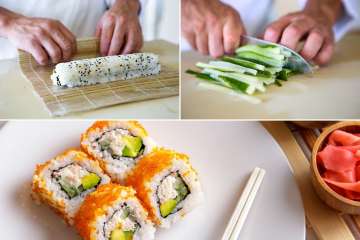 Sushi Making With Chef Adriana at a Local Brewery