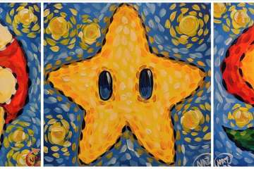 Mario Power-Up Painting - Pearland