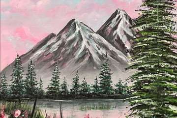 Cotton Candy Mountain View