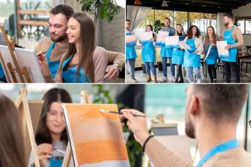 Private Paint and Sip Party in Philadelphia