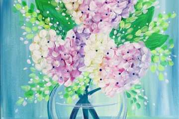 Colorful Summer Hydrangeas