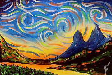 Vibey Starry Night