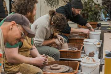 Shape, Spin and Create Pottery Magic
