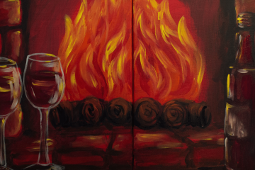 Cozy Fireplace to Keep the Heart Warm