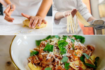 Pasta Making With Chef Tiore at a Local Brewery