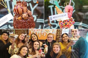 Make the Ultimate Tipsy Sundae - Manhattan