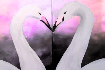 Romantic Swans