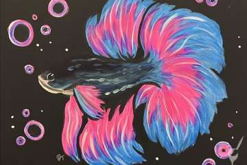 Neon Elegant Fish