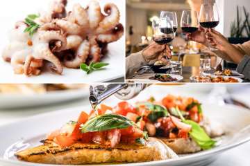 Fresh Octopus, Sardines and Venice Tapas