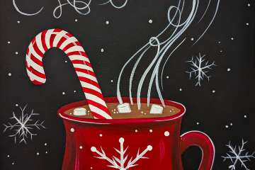 Hot Cocoa Cane - Seattle