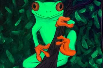 Luminous Tree Frog