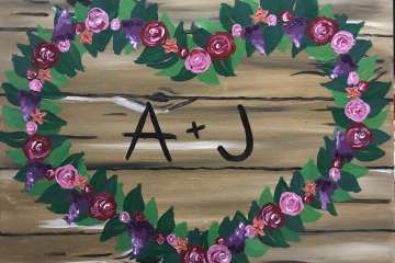 Heart Wreath - Woodridge