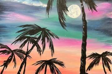 Palm Tree Sunrise - Rancho Santa Margarita