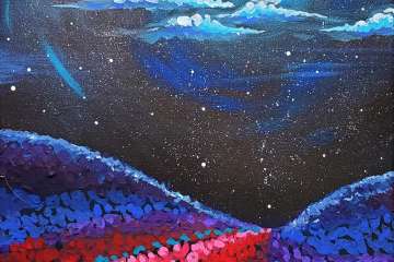 Moonlit Flower Field - Woodridge