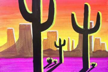 Blacklight Badlands