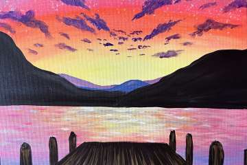 Dusk at the Dock - Hackettstown