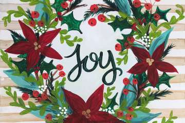 Joyful Wreath - Woodridge