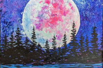Vibrant Moon