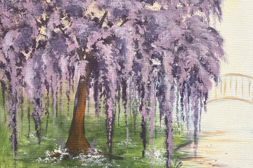 Watercolor Willow - Houston