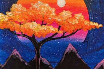 Celestial Moonrise - Danville