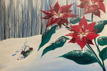 Picking Poinsettias - Woodridge