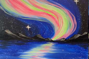 Colorful Northern Lights - Houston