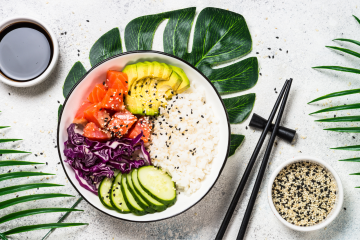 Hawaiian Poke Bowl Night