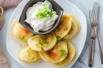 Making Pierogis With the Team