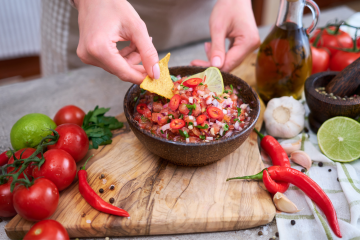 Salsa Smash-Up With the Team