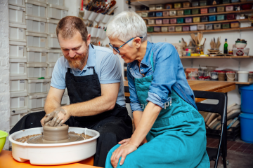Individual or Small Group Beginner Clay Session