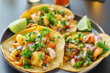 Making Sweet, Spicy Fish Tacos