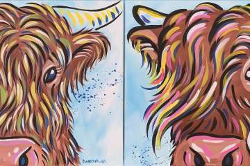 Cute Cow Pair