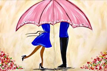 Under the Umbrella of Love Pair