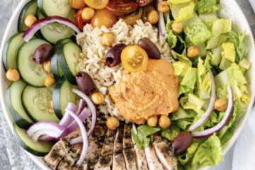 Heavenly Hummus and Mediterranean Chicken