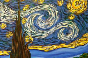 Simple Starry Night