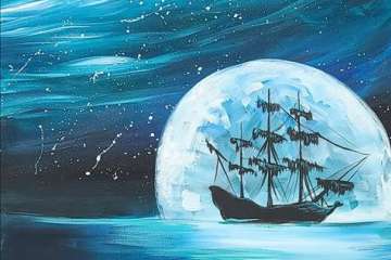 Mysterious Ship in the Night