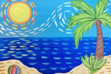 Van Gogh Takes a Trip to The Beach