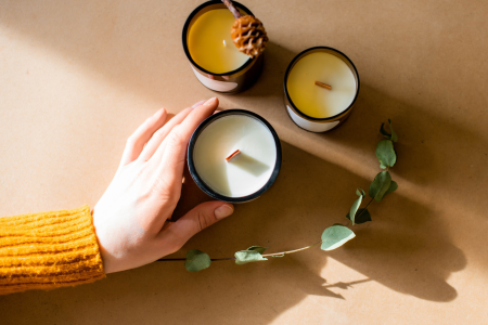 Cozy Candle-Making