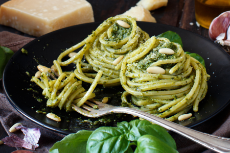 Make Pesto Pasta From Scratch