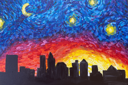 Tampa's Starry Night