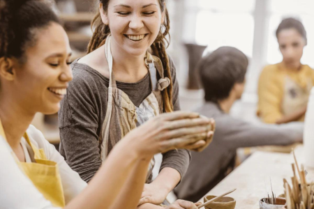 Coffee Tasting and Clay Mug-Making