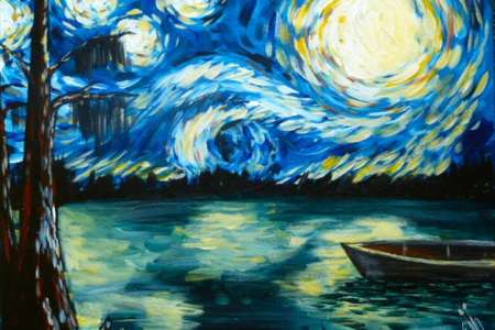 Starry Night Over the Bog