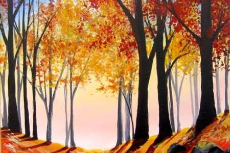 Path Through an Autumn Forest