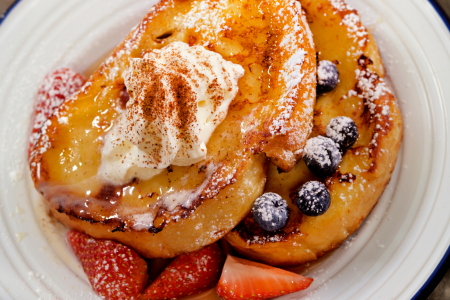 Make French Toast and Berry Syrup