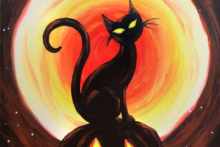 Eyes Aglow on Halloween